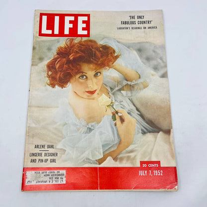 LIFE July 7 1952 Arlene Dahl Pinup White House Redecorated Laughton TA8