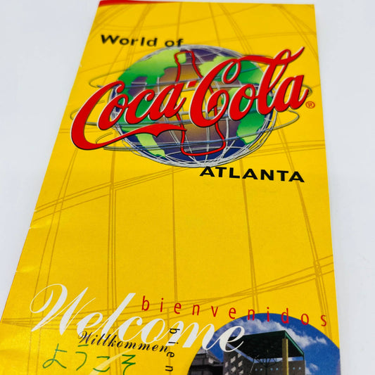 VTG 1996 World of COCA COLA Atlanta Olympics Brochure Booklet C3