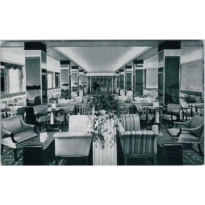 Hotel Raleigh Pall Mall Room Washington D.C. Original Postcard P1-16