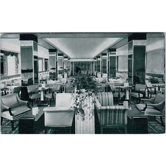 Hotel Raleigh Pall Mall Room Washington D.C. Original Postcard P1-16
