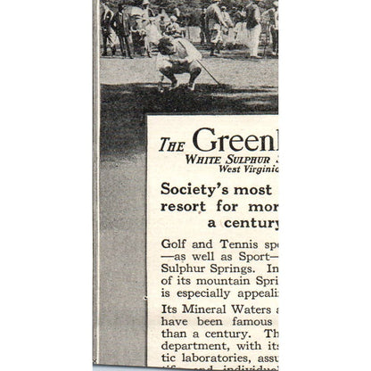 Europe Tours - Frank Tourist Co. - 1921 Original Ad TJ7-S