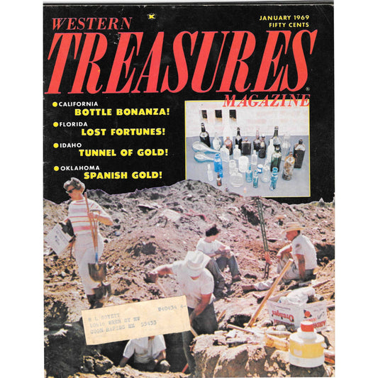 Western Treasures Magazine - Treasure Hunting Metal Detecting Jan 1969 M3