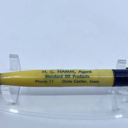 Vintage Mechanical Pencil Standard Oil Permalube H.C. Hamm State Center Iowa SD7