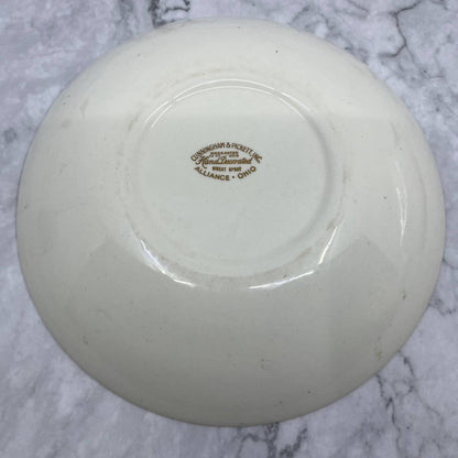 Cunningham & Pickett China 8.25" Vegetable Bowl Wheat Spray 22k Gold Trim TA1