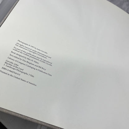 RHYTHM OF THE LAND Photographs by John Gavrilis SIGNED HC BOOK TJ8