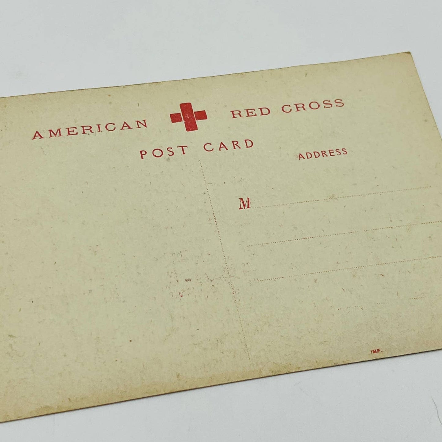 c1918 Postcard WWI Red Cross French Independence JF Boucher Painting Paris PA9