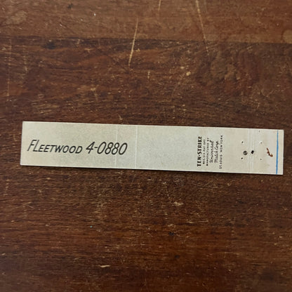 Village Market E. Jamison-Cichy La Grange Park Slim Advertising Matchbook MM11-5