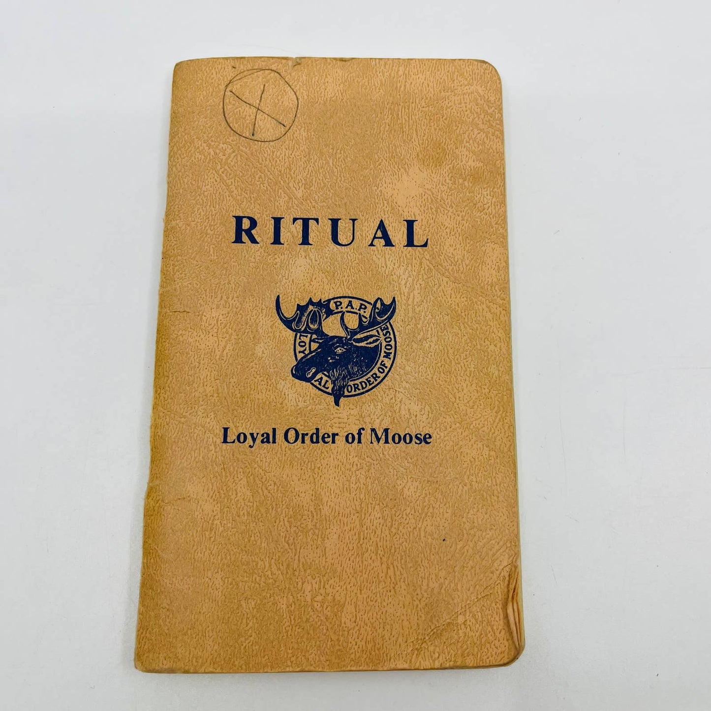 1981 Ritual of the Loyal Order of Moose P.A.P. Booklet TD6