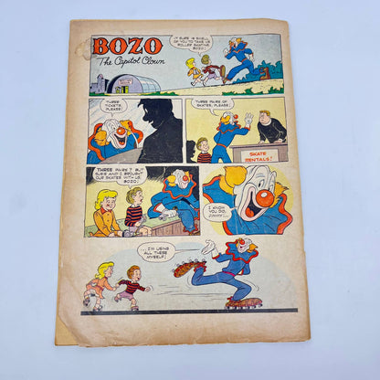 Bozo The Clown Comic Book Dell #594 Oct 1954 Lee Hooper TE7