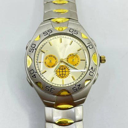 Men’s Silver & Gold Tone Wristwatch SD4