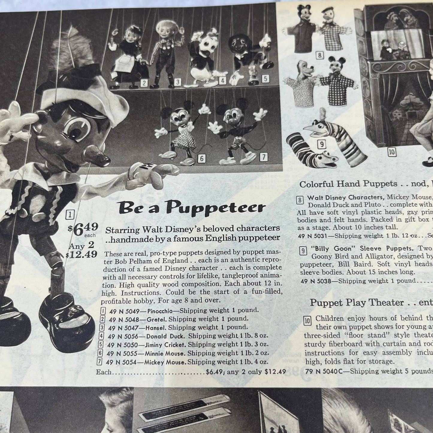 1960 Sears Christmas Wish Book Catalog - Great Vintage Toys & Gifts S3