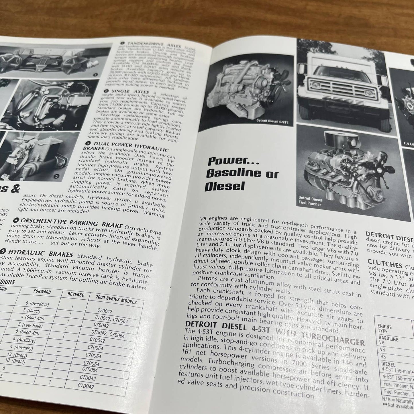 1979-80 GMC 97.5 Conventional Series 7000 Booklet Great Full Color Pics A2