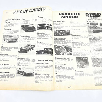 1980 Spring Street Machines Magazine Corvette Special 454 powered 71 Vette TG1