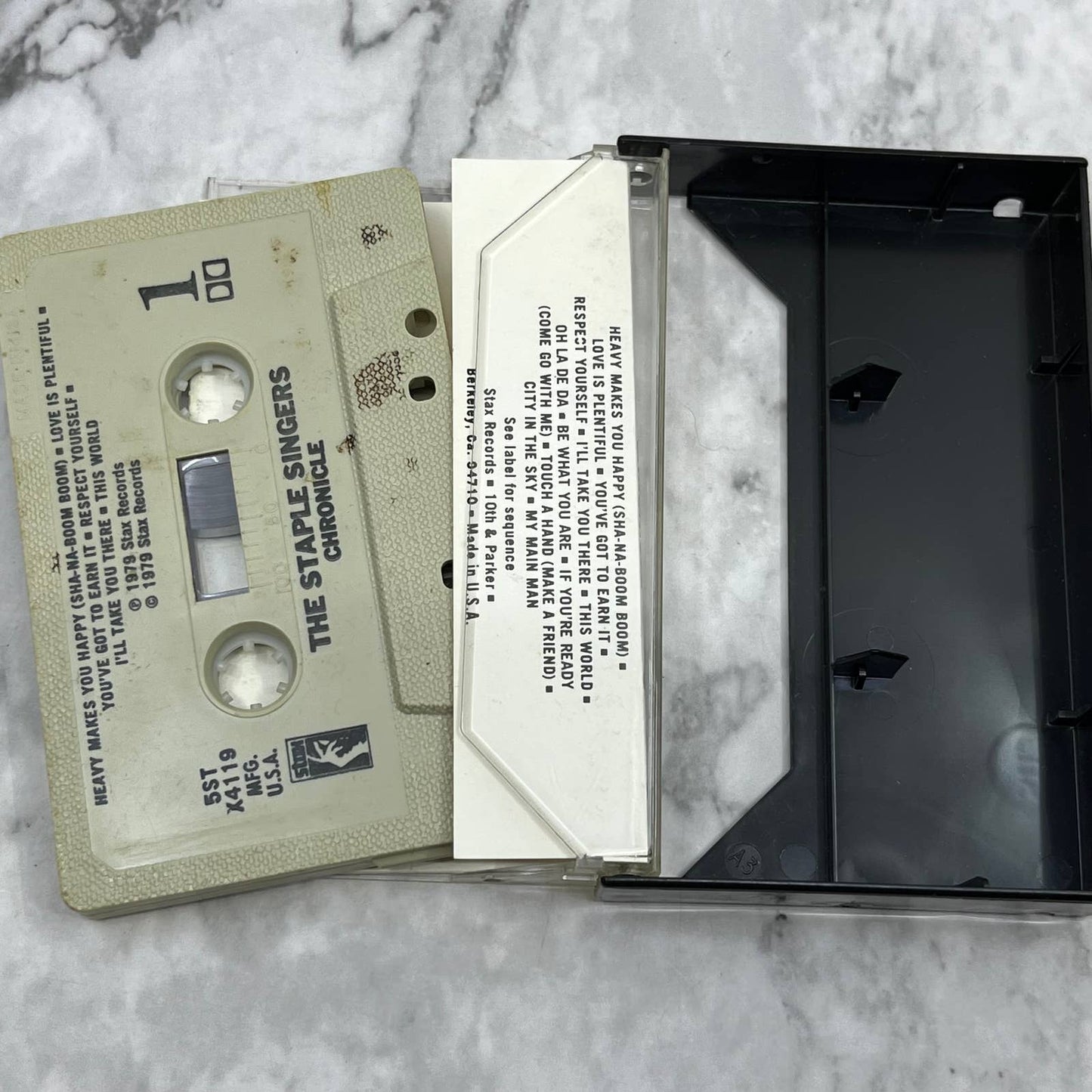 The Staple Swingers - Chronicle Cassette Tape TJ4-27
