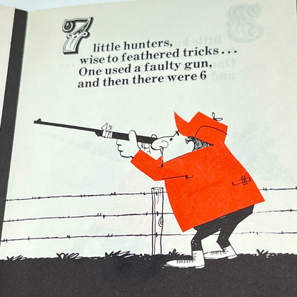 1950s Ten Little Hunters Booklet Minnesota Firearms Safety Promo Humor SC9