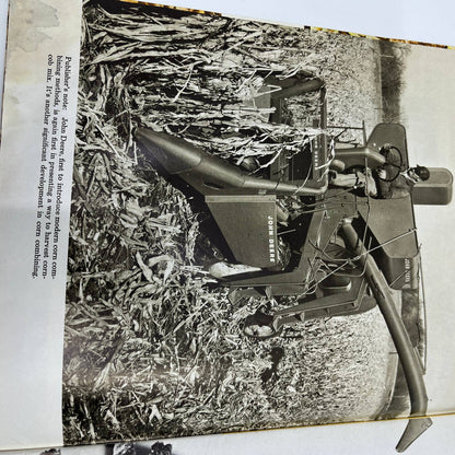 1962 John Deere Combining Corn-Cob Mix Booklet Moline Illinois TH7