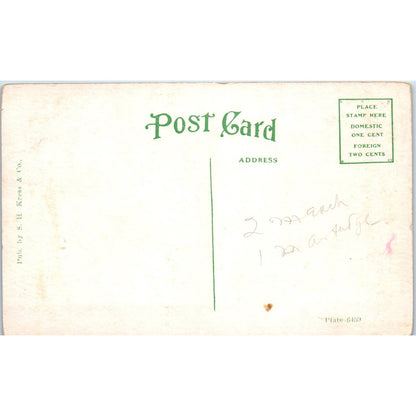 YMCA Building Spartanburg SC Original Postcard TK1-27