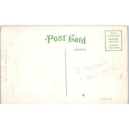 YMCA Building Spartanburg SC Original Postcard P1-12