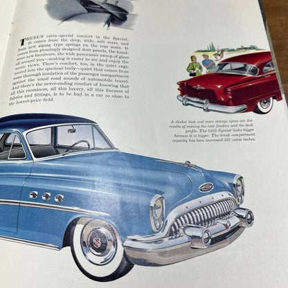 1953 Buick’s Greatest Cars in 50 Years Full Color Deluxe Sales Brochure B4