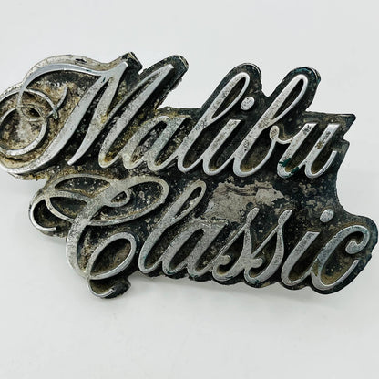 1977 Chevrolet Chevy Malibu Classic Grille Emblem Ornament Nameplate SB6