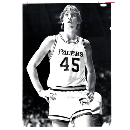 1983 Press Photo Basketball NBA Steve Stipanovich Indiana Pacers 8x10" AD3