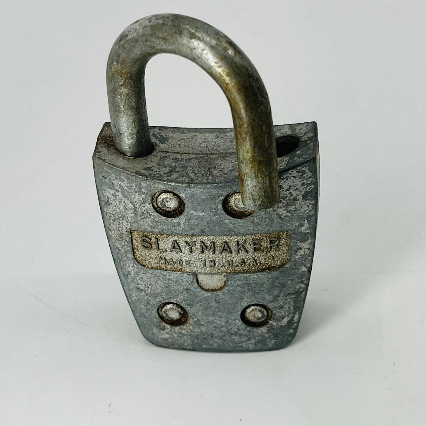 Art Deco S Slaymaker Rustless Padlock Lock No Key Doesn’t Close SA8