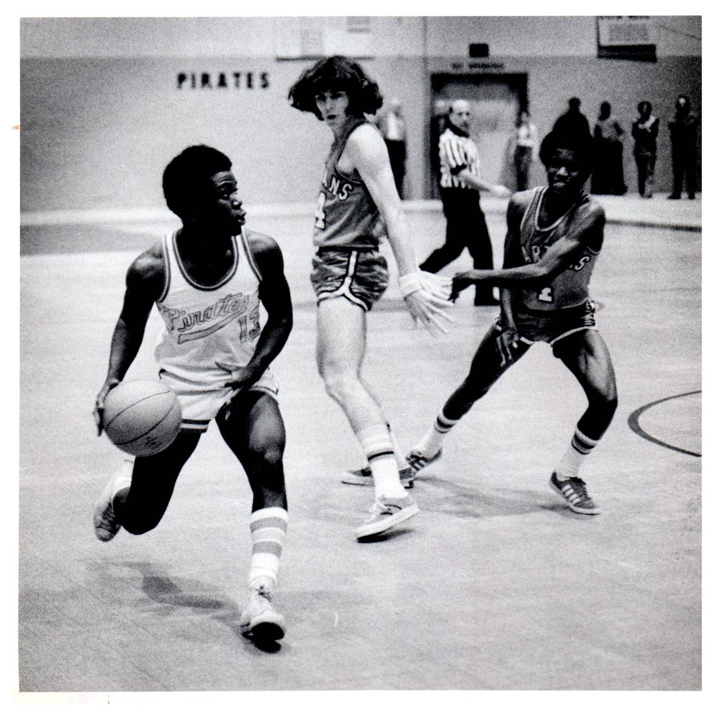 1973 Press Photo Basketball St Petersburg Pirates #13 8x8" AD3