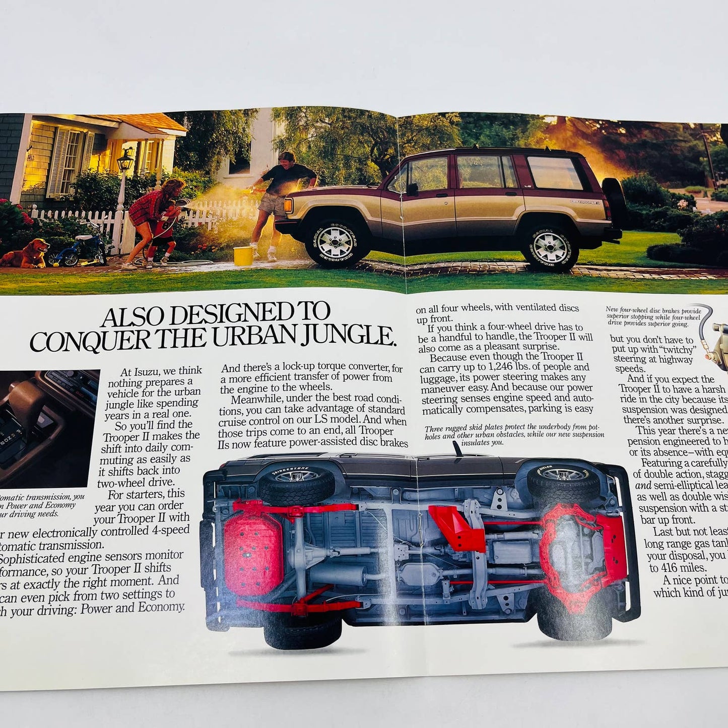 1988 Isuzu Trooper II Car Brochure Catalog BA1