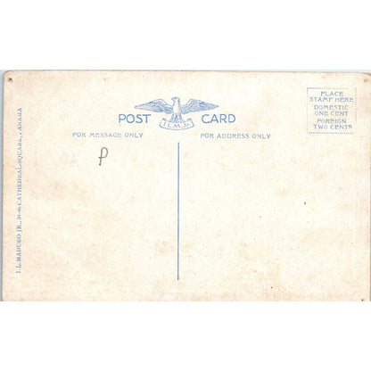 Front Street Colon Rep. Of Panama - Original Postcard TJ7-RP3