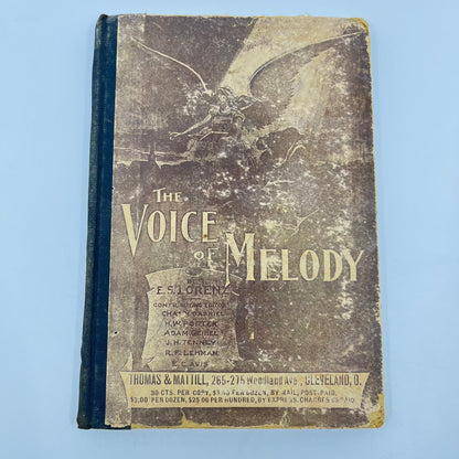 1899 The Voice Of Melody Hymn Book By E. S. Lorenz, Church Songs Music L1-4