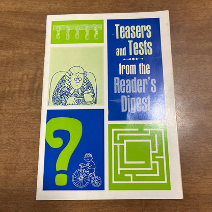 1969 Teasers and Tests from the Reader’s Digest Brain Teaser Booklet A8