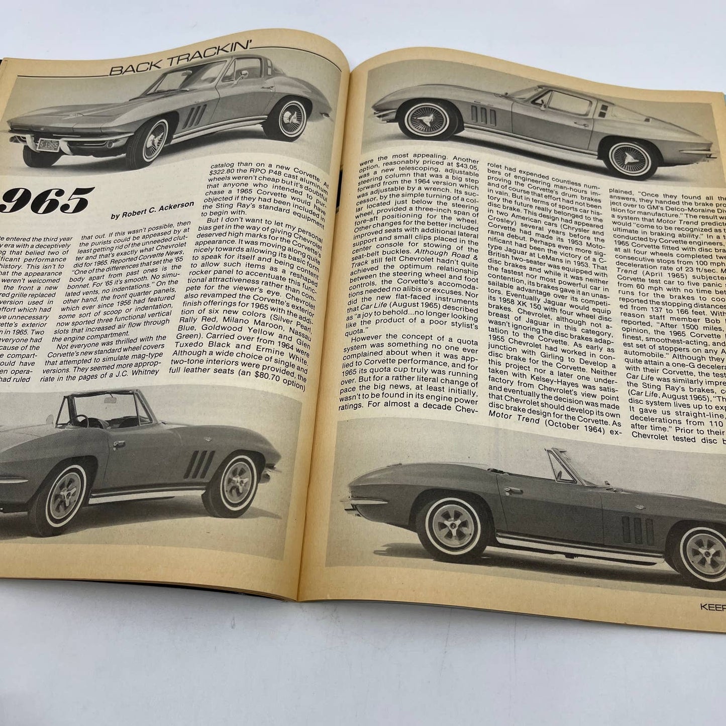 1983 June Keepin' Track of Vettes Corvette Magazine '84 Vette Preview TG1