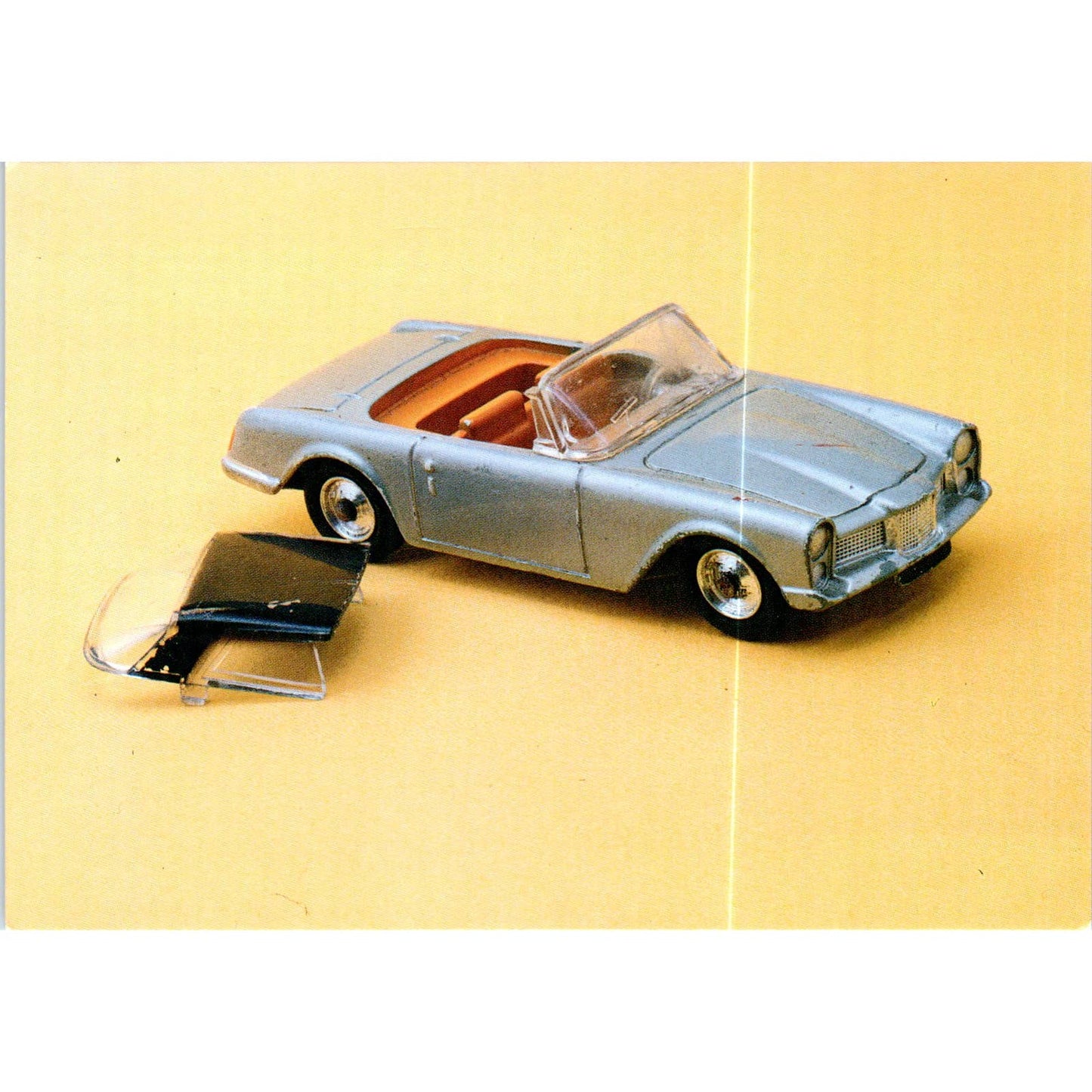 Facellia CIJ Europarc French Toy Race Car Original Postcard TK1-P18