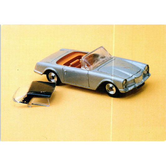 Facellia CIJ Europarc French Toy Race Car Original Postcard TK1-P18