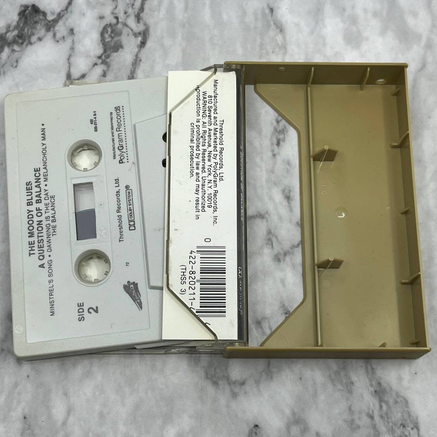 The Moody Blues A Question Of Balance Cassette Tape TH5-35