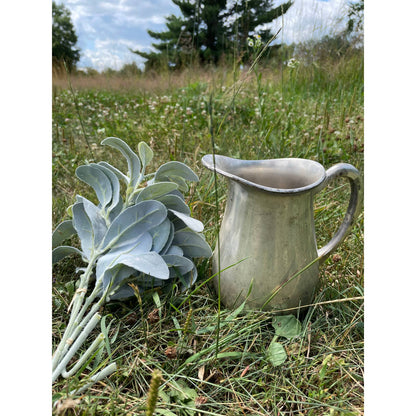 Vintage Farmhouse French Country Provincial Cottage Pitcher Centerpiece