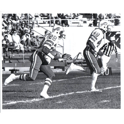 1980s Original Press Photo Football NFL Buffalo Bills Greg Bell 8x10" TK2-FP