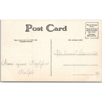 Fishermans Paradise c1910 Original Postcard TK1-P13