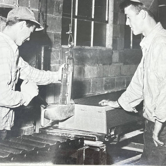 1940s Assembly Line Manufacturing Photo Boys Working Chicago IL AA7-29