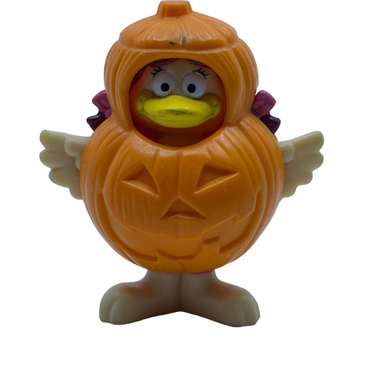 1995 McDonalds Halloween BIRDIE Figure Pumpkin Snap-On Costume SE3