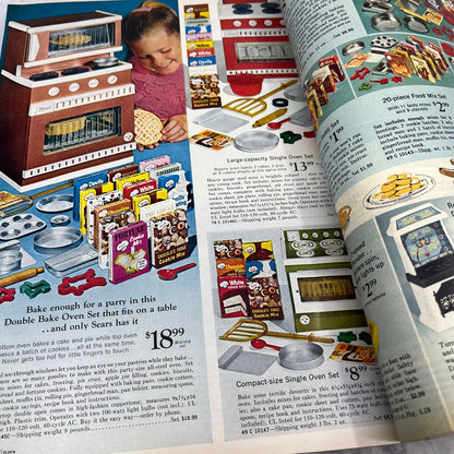 1969 Sears Christmas Wish Book Catalog GI Joe Barbie Hot Wheels Legos S3