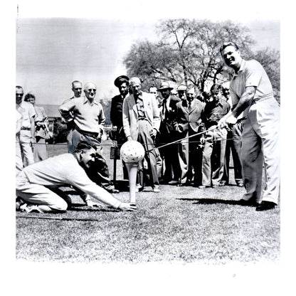 1952 Press Photo Golf Jimmy Demaret Masters Tournament Augsta 7x8" AD2