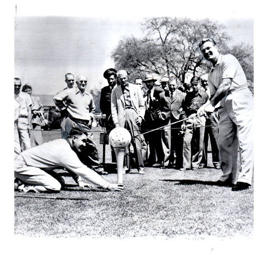 1952 Press Photo Golf Jimmy Demaret Masters Tournament Augsta 7x8" AD2