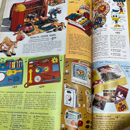 1968 Sears Christmas Wish Book Catalog GI Joe Barbie Toys Gifts S3