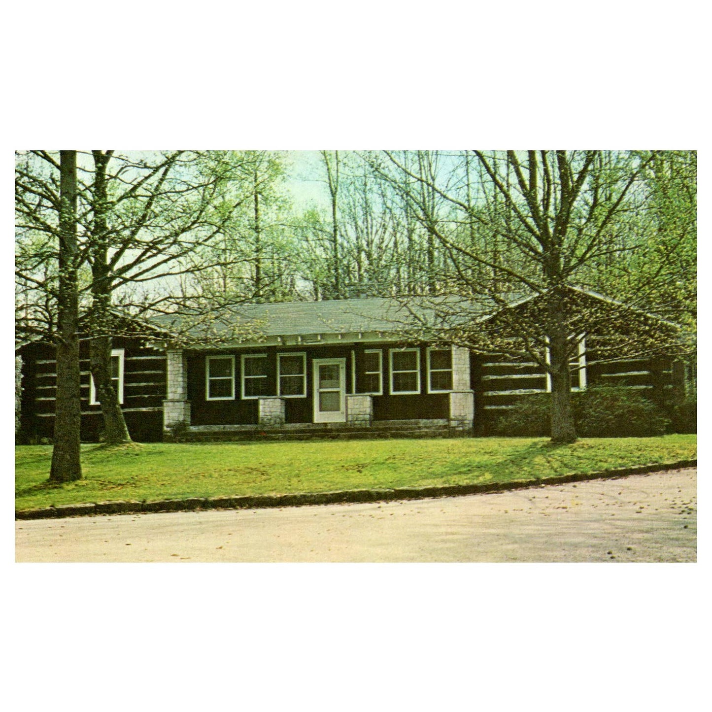 Vintage Postcard - Randolph Cottage State 4-H Camp Weston West Virginia 1979 AD9