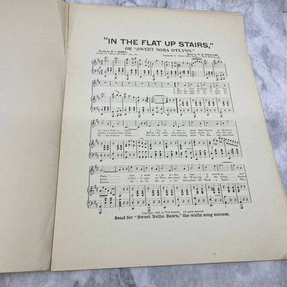 In The Flat Up-Stairs Lottie Williams 1893 Sheet Music TK2-SM3