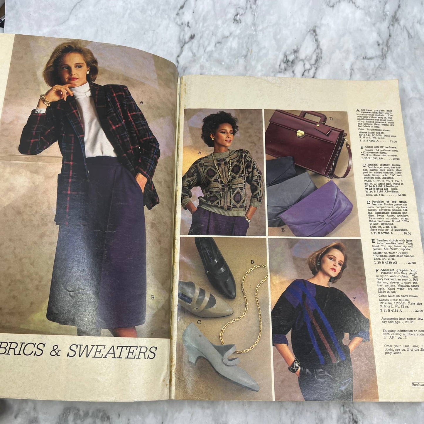 Montgomery Ward 1985 Fall & Winter Catalog Kansas City MO Original S3