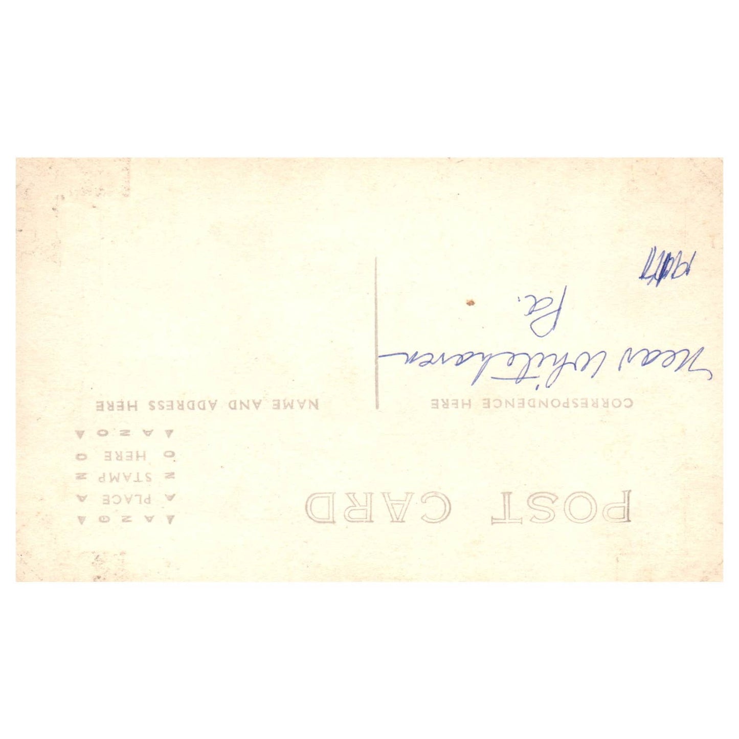 Downed Trees Near White Haven PA 1917 - Original Postcard RPPC TJ8-4