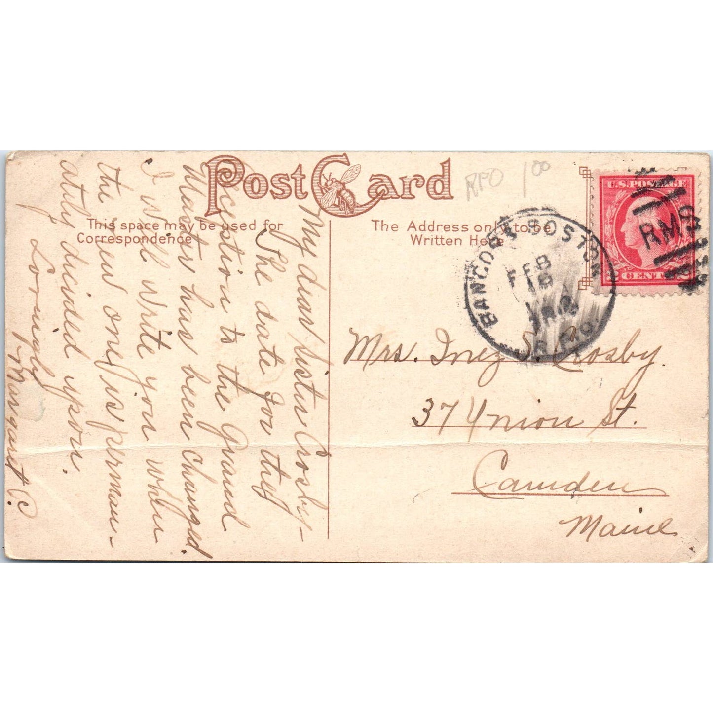 Knights Park Camden NJ c1910 Original Postcard TK1-P1