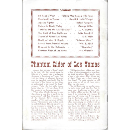 Wm. B. Rood: Death Valley 49er Arizona Pioneer Apache Fighter River Ranchero TJ7